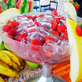 Decoração de frutas